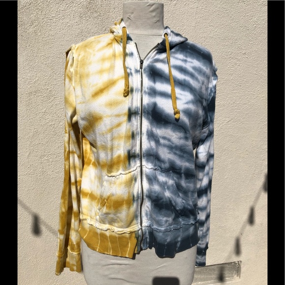 Choppers- Womens hoodie w logo tie dye pattern - Picture 2 of 5